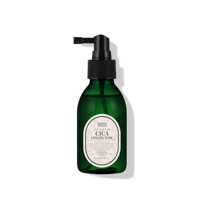 TENZERO vėsinamasis galvos odos tonikas nuo plaukų slinkimo ANTI-HAIR LOSS CICA COOLING TONIC, 100 ml