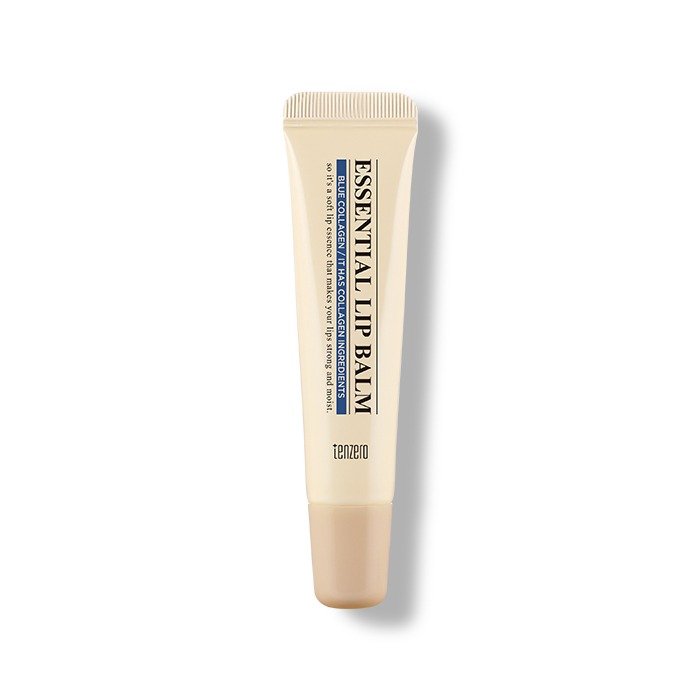 TENZERO drėkinamasis lūpų balzamas su kolagenu ESSENTIAL LIP BALM BLUE COLLAGEN, 9 g