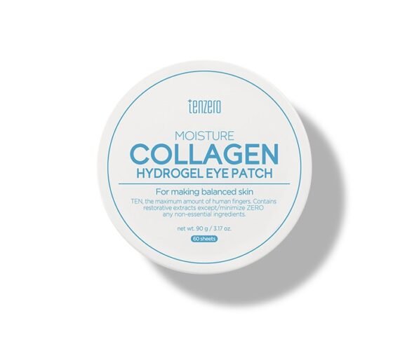 TENZERO drėkinamieji paakių padeliai su kolagenu MOISTURE COLLAGEN HYDROGEL EYE PATCH, 90 g (60 vnt)