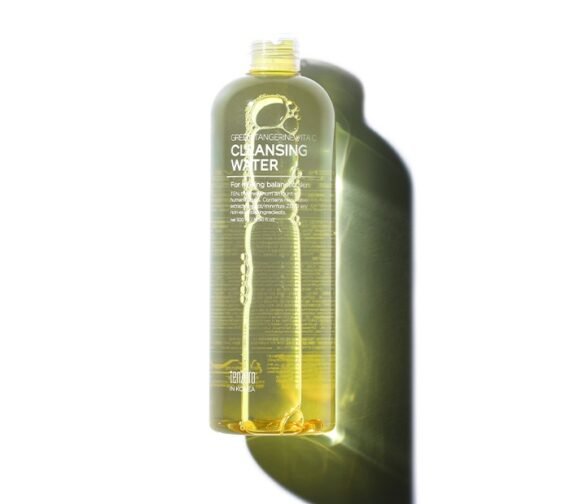 TENZERO valomasis vanduo veidui su vitaminu C, GREEN TANGERINE VITA C CLEANSING WATER, 500 ml