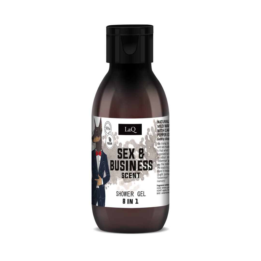 LaQ SEX & BUSINESS dušo gelis, 100ml