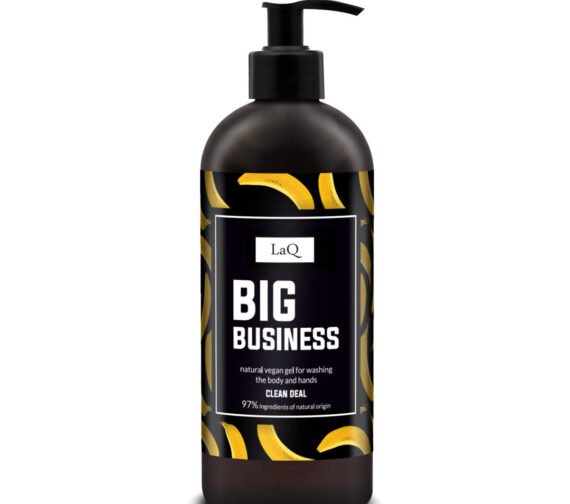 LaQ BIG BUSINESS dušo gelis, 400ml