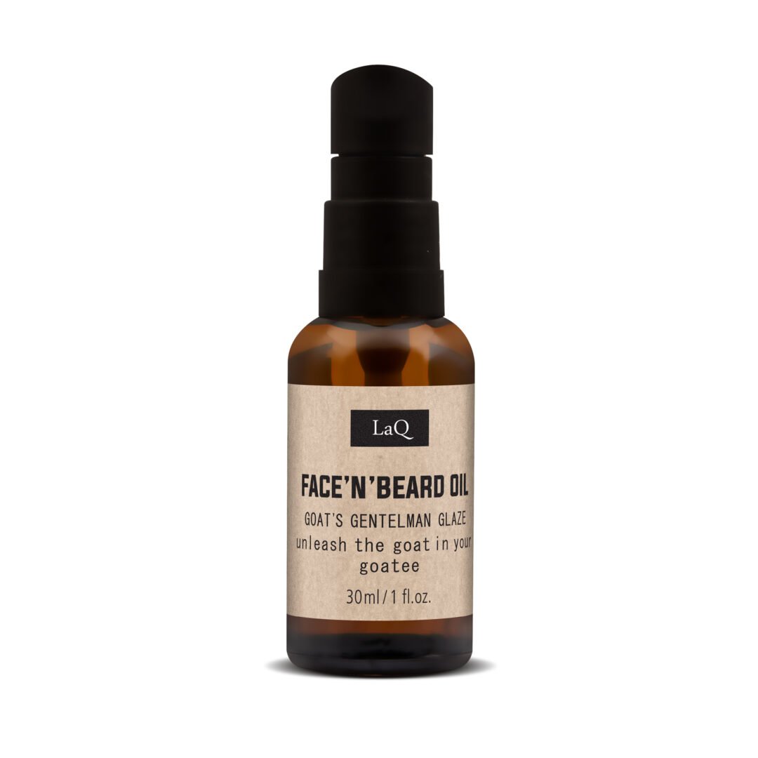 LaQ GOAT Face'N' Beard Oil black 30ml kosmetikos priemonė, 30ml 3