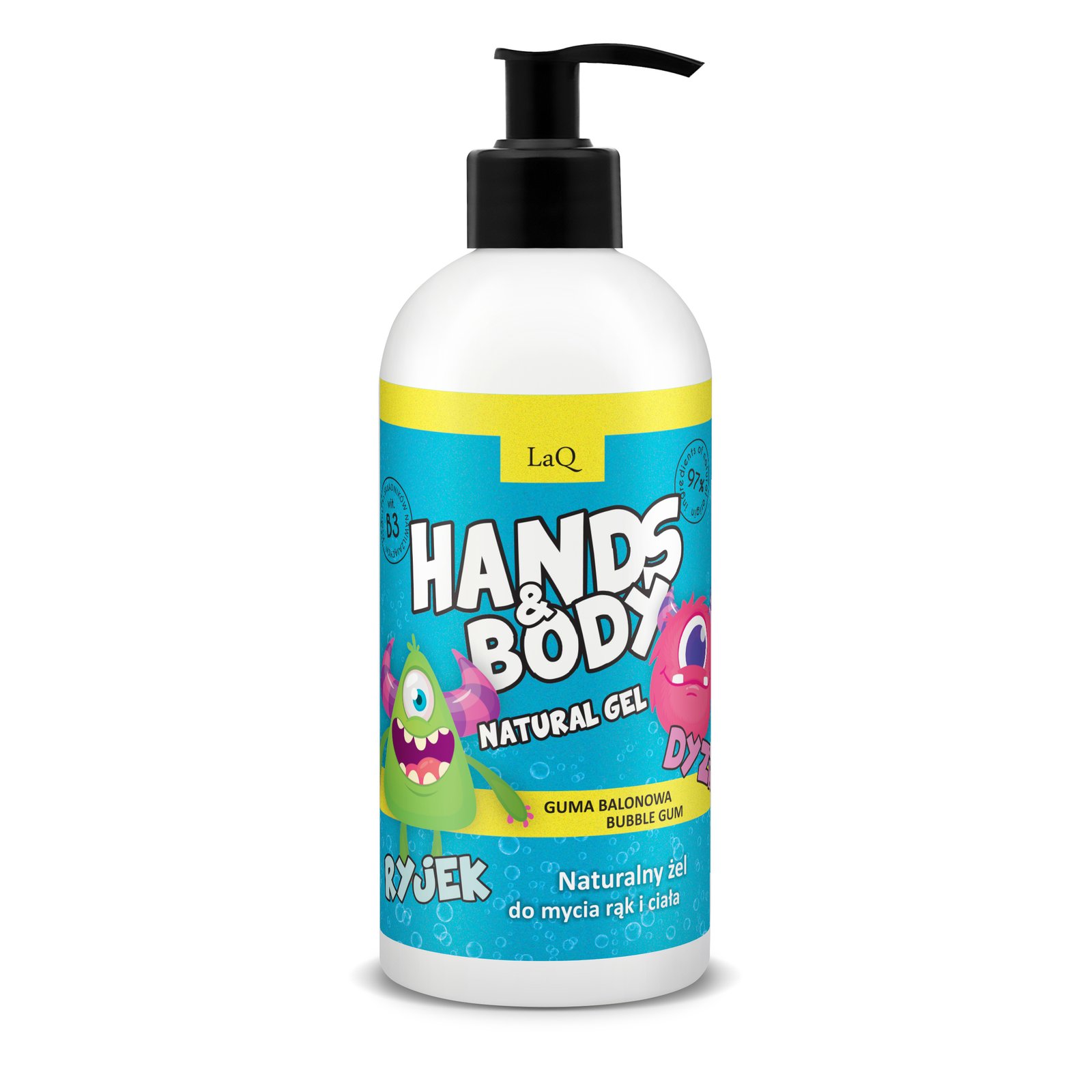 LaQ KRAMTOMOSIOS GUMOS AROMATO dušo gelis, 300ml