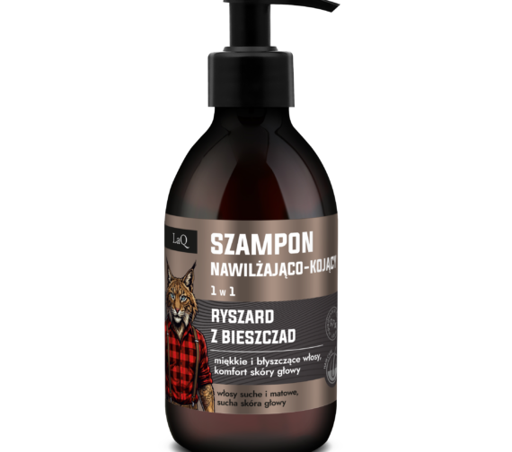 LaQ Moisturizing & Soothing shampoo 300ml šampūnas, 300ml