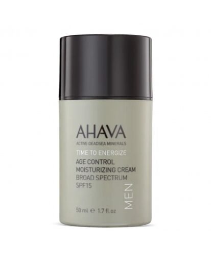 AHAVA men age control moisturizing veido kremas vyrams spf15, 50 ml