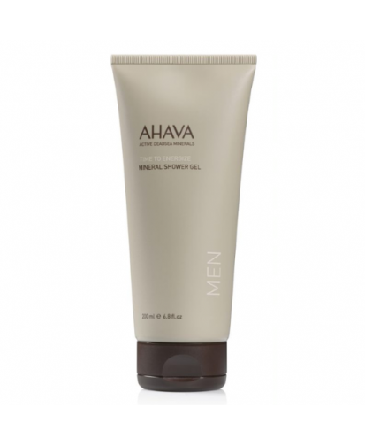 AHAVA time to energize men mineral dušo gelis vyrams, 200 ml