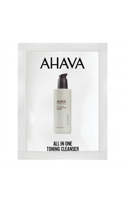 AHAVA time to clear all-in-one tonizuojantis prausiklis, 4 ml