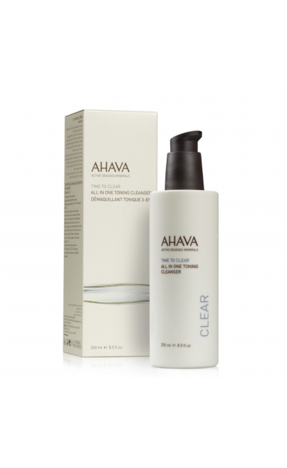 AHAVA time to clear all-in-one tonizuojantis prausiklis, 250 ml 2