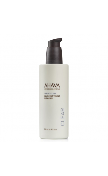AHAVA time to clear all-in-one tonizuojantis prausiklis, 250 ml