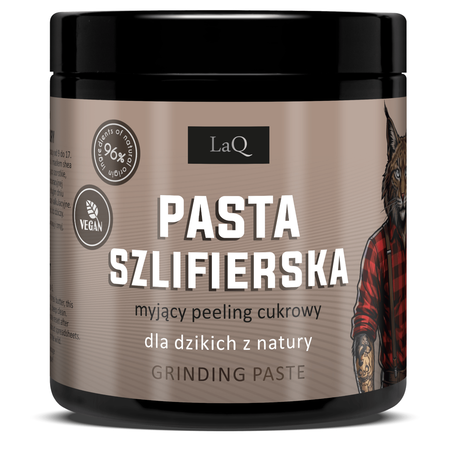 LaQ Gringing paste wash & scrub 220g kūno prausiklis ir šveitiklis, 220g