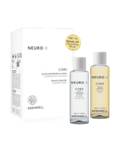 Keenwell neuro-k core (prausiklis 100 ml + tonikas 100 ml) kelioninis rinkinys