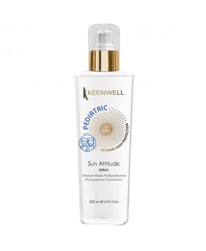 Keenwell sun attitude fluidas nuo saulės vaikams spf50, 200 ml