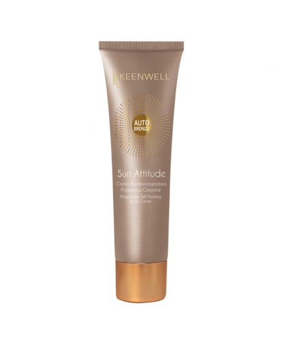 Keenwell sun attitude savaiminio įdegio kremas kūnui, 120 ml