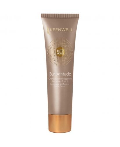 Keenwell sun attitude savaiminio įdegio kremas veidui, 60 ml
