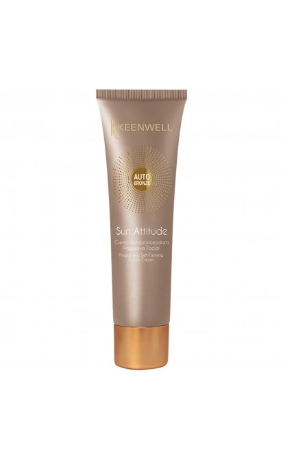 Keenwell sun attitude savaiminio įdegio kremas veidui, 60 ml