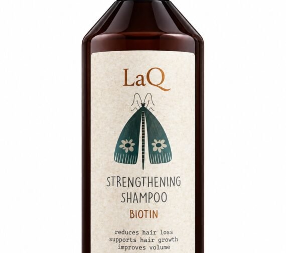LaQ BIOTIN stiprinamasis šampūnas su biotinu, 300 ml