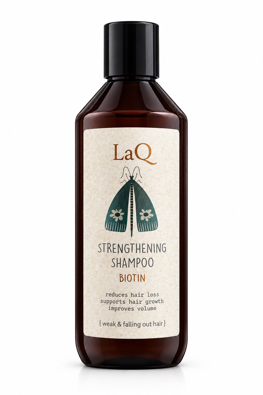 LaQ BIOTIN stiprinamasis šampūnas su biotinu, 300 ml