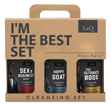 LaQ CLEANSING SET FOR HIM dovanų rinkinys: SE…