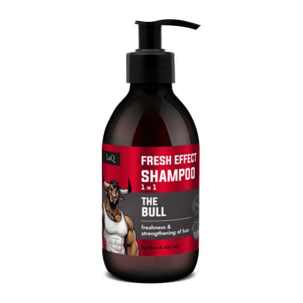 LaQ THE BULL gaivinamasis šampūnas su proteinais 1in1, 300 ml