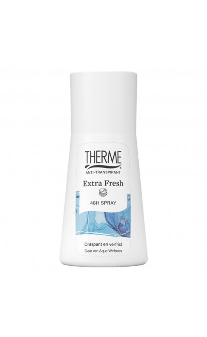 Therme aqua wellness extra fresh purškiamas antiperspirantas, 75 ml