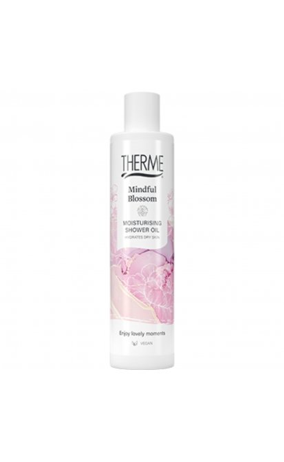Therme mindful blossom drėkinantis dušo aliejus, 250 ml