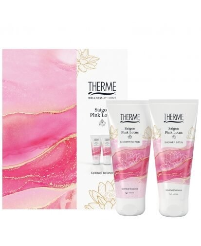 Therme saigon pink lotus šventinis rinkinys