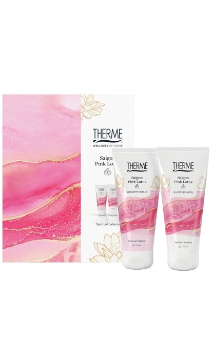 Therme saigon pink lotus šventinis rinkinys