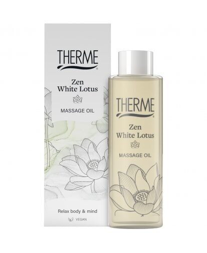 Therme zen white lotus masažo aliejus, 125 ml