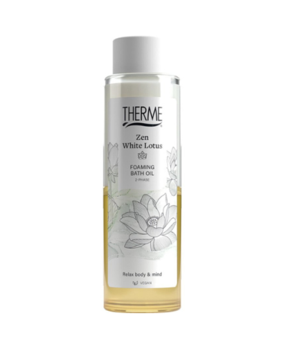 Therme zen white lotus putojantis vonios aliejus, 400 ml