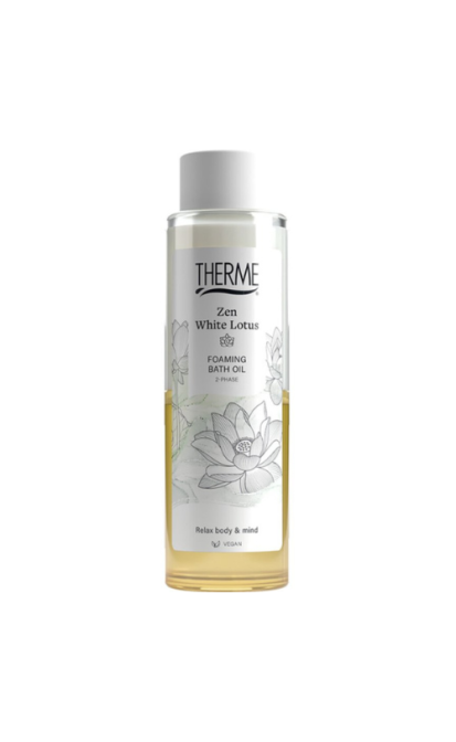 Therme zen white lotus putojantis vonios aliejus, 400 ml