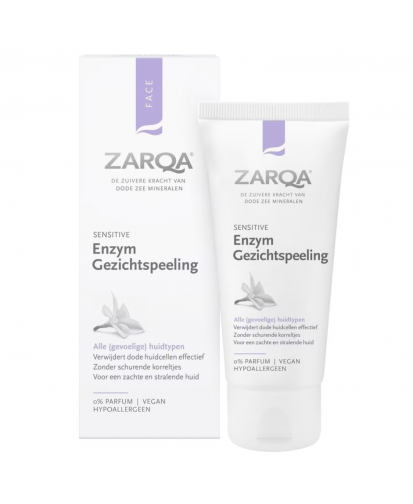 Zarqa enziminis švelnus veido pilingas, 50 ml