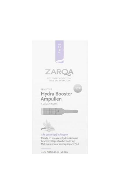 Zarqa hydra booster ampulės, 7 dienų priežiūra