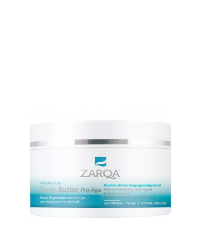 Zarqa magnesium kūno sviestas brandžiai odai, 200 ml