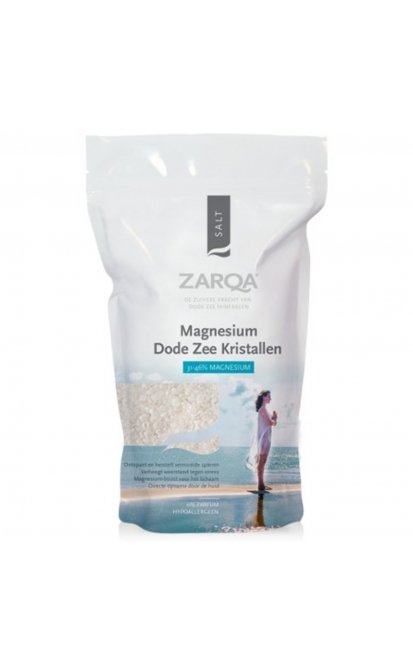 Zarqa negyvosios jūros druska su grynais magnio kristalais, 1 kg