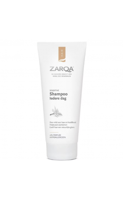 Zarqa sensitive šampūnas kasdienei plaukų priežiūrai, 200 ml