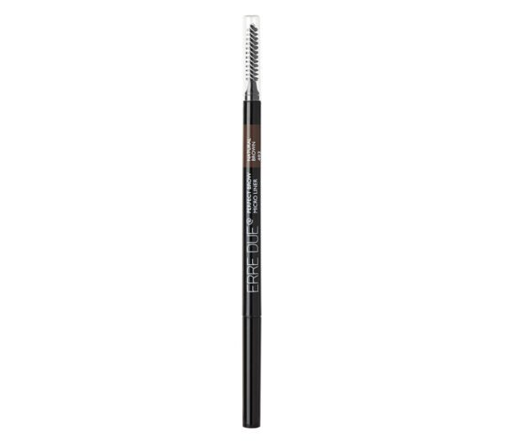 ERRE DUE Natural Brown PERFECT BROW MICRO LINER Nr. 402 antakių pieštukas