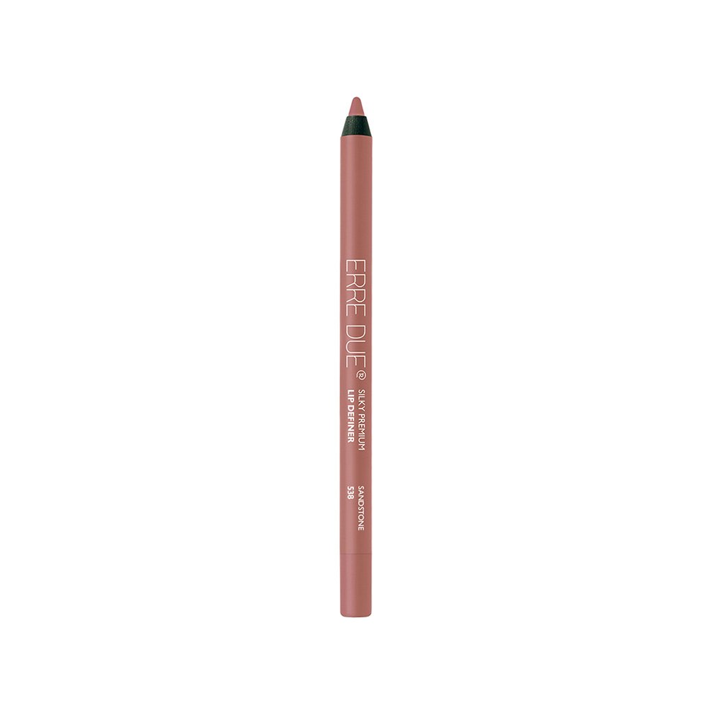 ERRE DUE Sandstone SILKY PREMIUM LIP DEFINER Nr. 538 ilgalaikis lūpų pieštukas