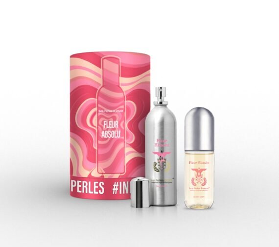 LES PERLES D’ORIENT kvepalų rinkinys FLEUR ABSOLUT, EDP 150 ml + kūno dulksna 90 ml
