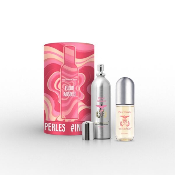LES PERLES D’ORIENT kvepalų rinkinys FLEUR ABSOLUT, EDP 150 ml + kūno dulksna 90 ml