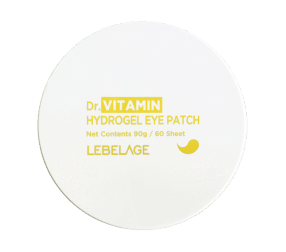 LEBELAGE DR. VITAMIN HYDROGEL EYE PATCH paakių pagalvėlės su vitaminu C, 60 vnt.