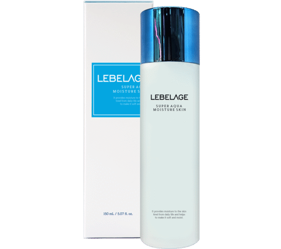 LEBELAGE SUPER AQUA MOISTURE SKIN drėkinamasis veido tonikas, 150 ml