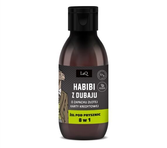 LaQ HABIBI Z DUBAJU vyriškas dušo gelis 8in1, 100 ml
