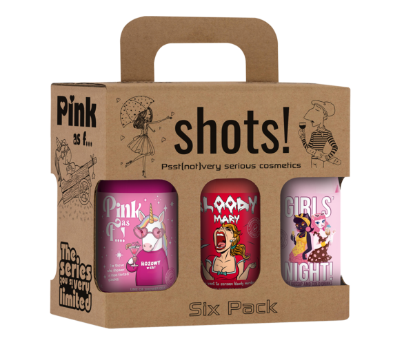 LaQ SHOTS! dovanų rinkinys: PINK AS F*** + BL…